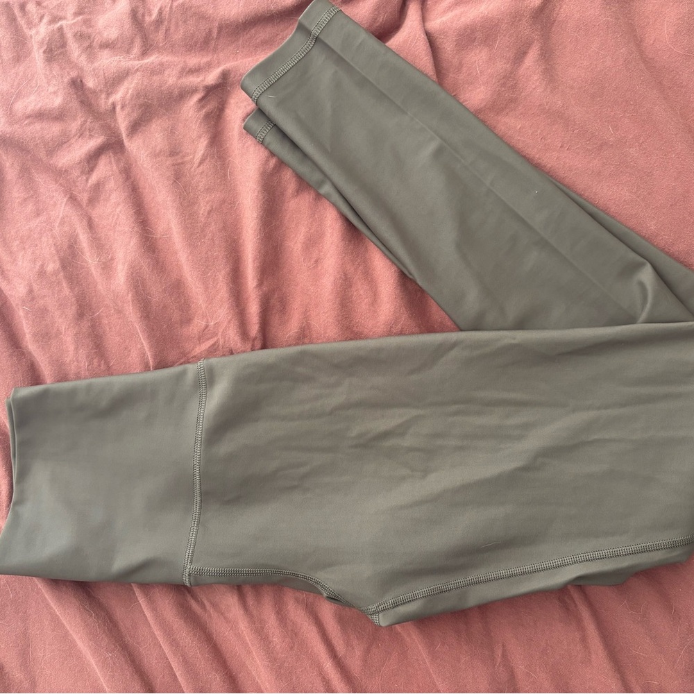 Aerie Taupe High-Waisted Leggings